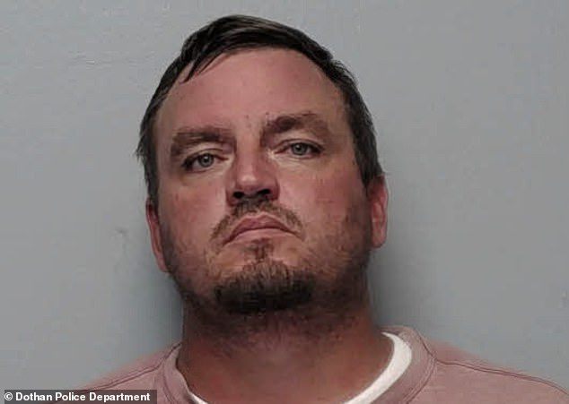 Dorsey Ryan Love, 35, allegedly tried to strangle Shiver with a pillow