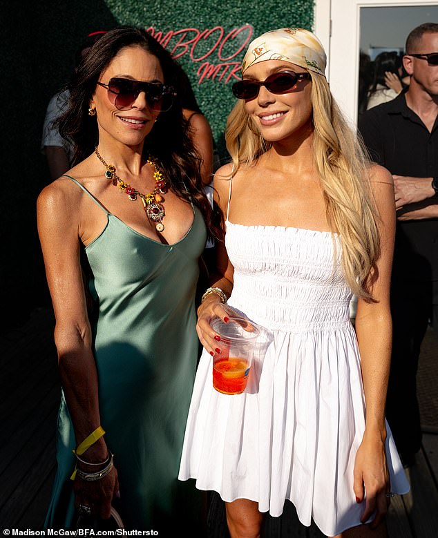 Bethenny Frankel attended Alex Cooper's Unwell End of Summer Celebration in Montauk, New York this past weekend