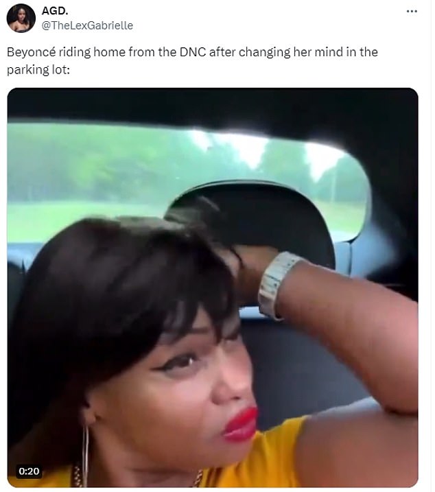 The memes started out seriously, as they always do, with the joke that Beyoncé arrived but changed her mind in the parking lot and left, or slept through the convention