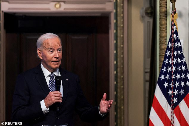 President Joe Biden hosted about 100 social media influencers at the White House on Wednesday