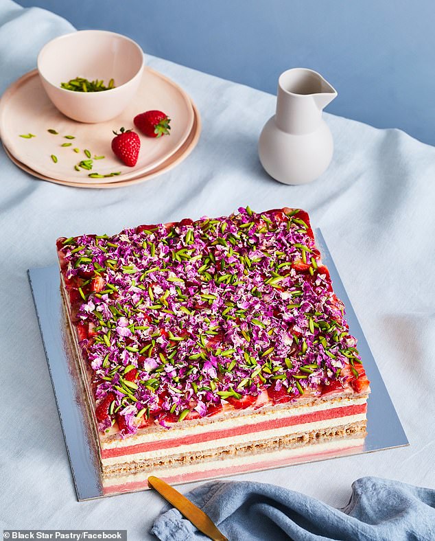 The bakery quickly became popular in Melbourne thanks to their world famous strawberry watermelon cake