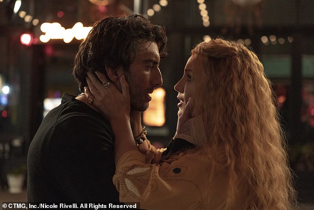 In It Ends With Us, Blake plays a woman named Lily who finds herself in a marriage that goes from passionate to abusive (pictured with co-star Justin Baldoni as Ryle Kincaid)