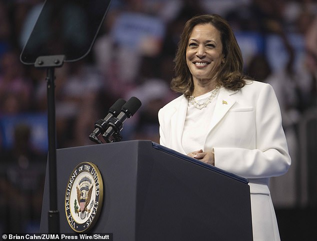 Kamala Harris led Donald Trump in a new Wall Street Journal poll — the first time in 16 months the Democrat has led