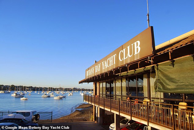 The remains were found at the Botany Bay Yacht Club on Endeavour St in Sans Souci, in the city's south, at around 2.45pm on Friday