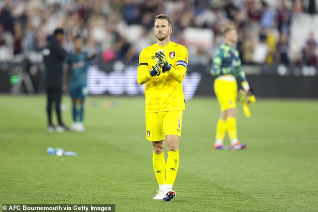 Arsenal are said to have reached an agreement in principle over the signing of Bournemouth goalkeeper Neto