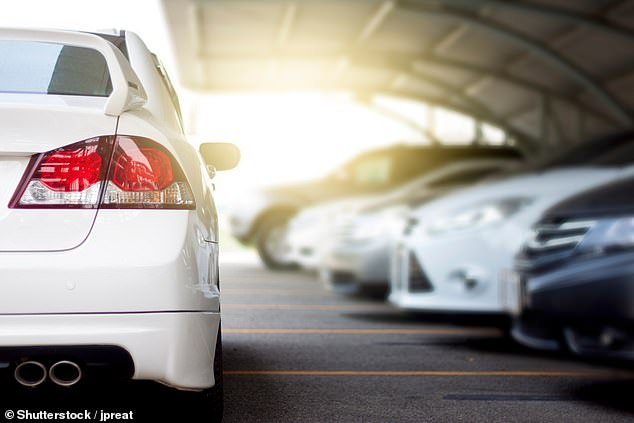 A young boy was locked in a sweltering vehicle while his father visited a prostitute (stock image)