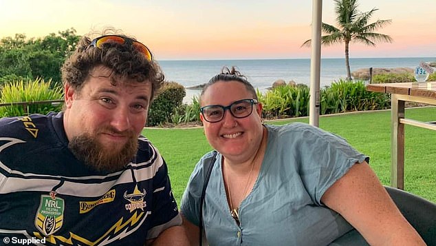 Queensland man Liam Leonard (left) is demanding a refund on a $5,000 bike he bought for his wife (right) after it developed 'multiple' mechanical problems in just 18 months