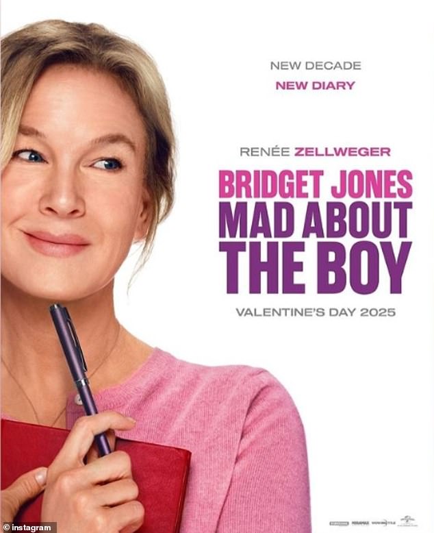 Bridget Jones Mad About The Boy poster is unveiled as