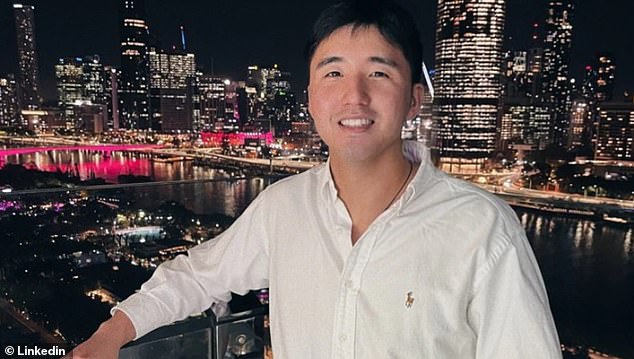 Jason Lee (pictured), 29, a high school teacher in Logan, Brisbane, was arrested on July 11.