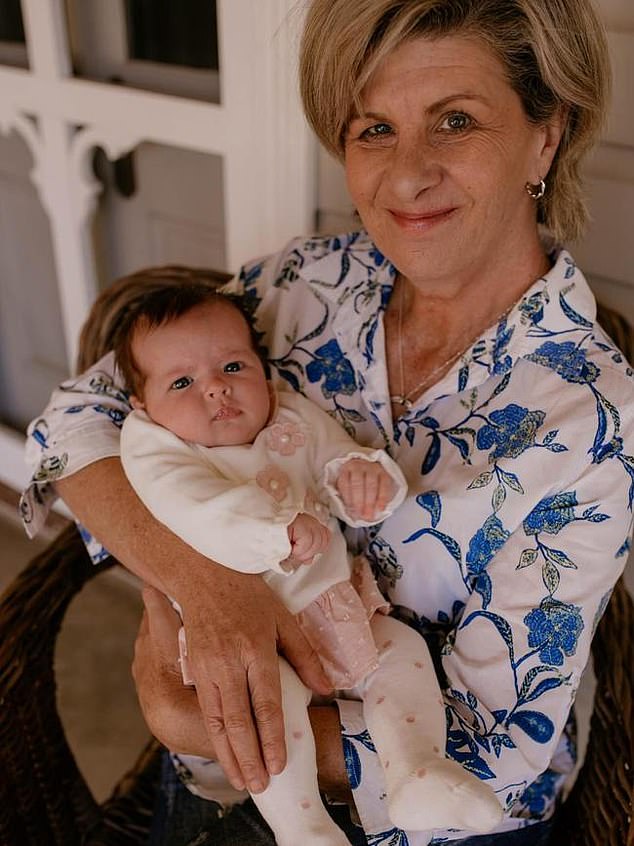 Senior Cairns Post reporter Bronwyn Farr, 59, died on Sunday, August 11. She is survived by her daughter Victoria and her 15-month-old granddaughter Eloise (pictured)