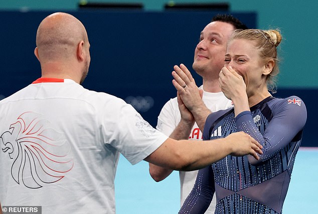 Bryony Page has won a sensational gold medal in the women's trampoline event at the Paris Olympics