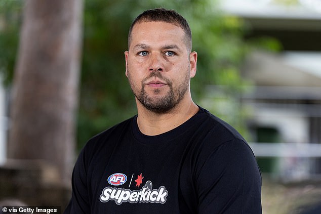 Buddy Franklin has returned to football after being announced as a Superkick ambassador