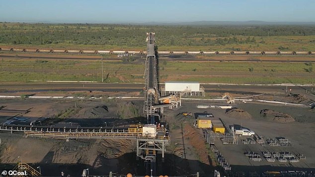 Paramedics from the Queensland Ambulance Service were called to QCoal's Byerwen coal mine in the Bowen Basin just after 1pm on Thursday