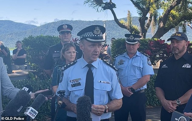 Acting Assistant Commissioner Shane Holmes would not confirm whether police had positively identified the pilot and notified his next of kin