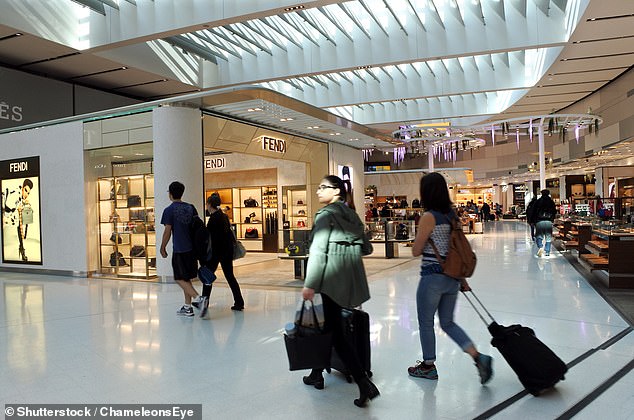 A sports travel company has gone bust with debts of more than $3 million, leaving young cricketers and coaches without money for overseas travel (pictured passengers at Sydney airport)