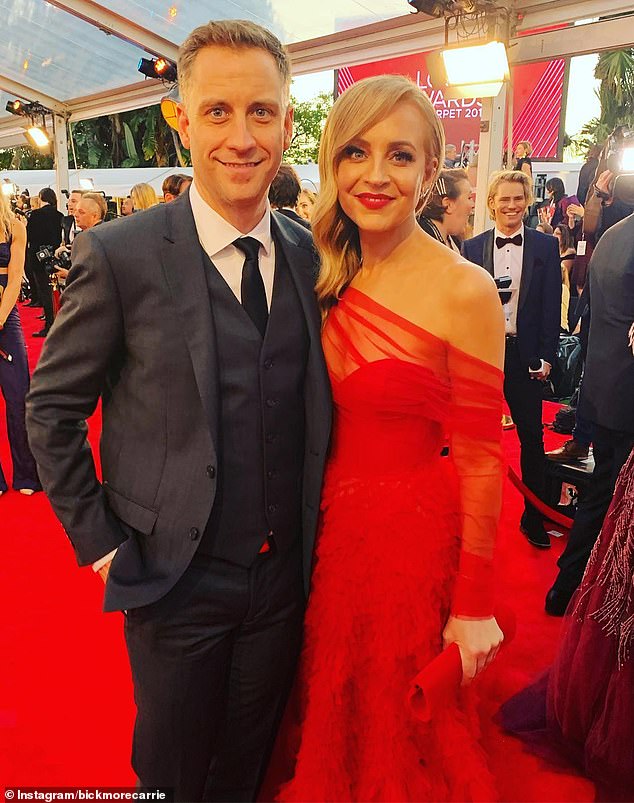 Carrie Bickmore's former partner of 11 years, Chris Walker, has broken his silence on the couple's painful split early last year. Both pictured