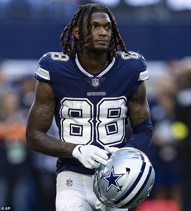 Cowboys wideout CeeDee Lamb has become the second highest paid player at his position