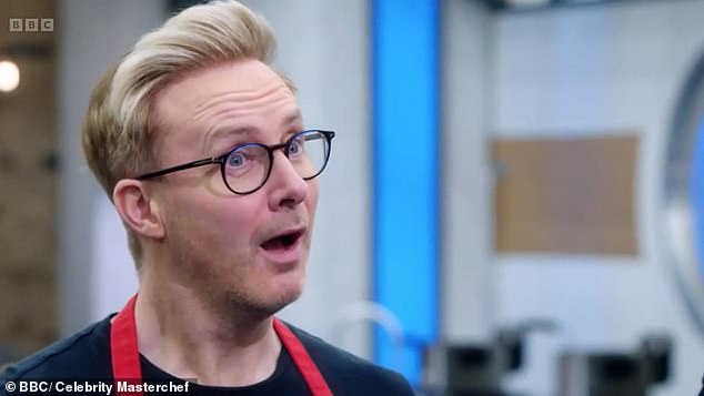 Celebrity MasterChef's Ian 'H' Watkins was left in tears after a 'car crash' in the kitchen on Thursday's episode of the BBC series