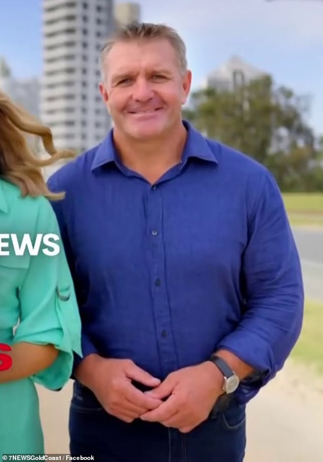 'After 18 years of presenting sport for 7NEWS Brisbane, I have decided to take a slightly different direction and from January I will be stepping back from the newsroom. It is something I have been thinking about for a while, to give me more flexibility and more time to pursue my family farming interests,' he said