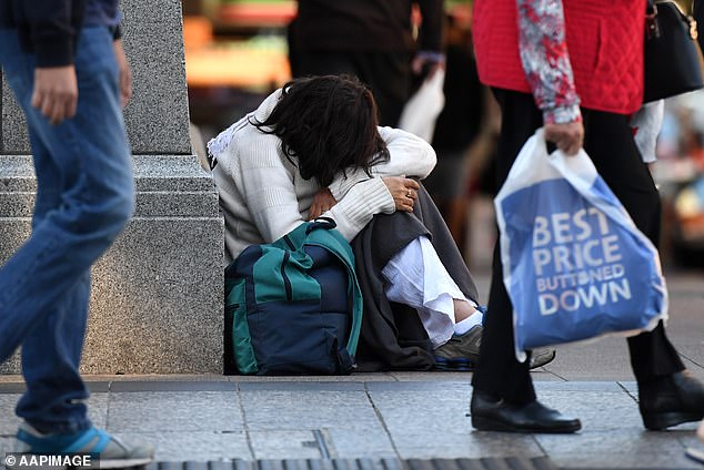 Of the 95,847 young people under the age of 18 who applied for homelessness assistance, 19,833 were rejected and could not receive any help (stock image)