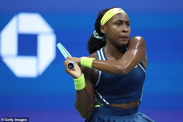 Coco Gauff advances to the third round of the US Open after defeating Germany's Tatjana Maria