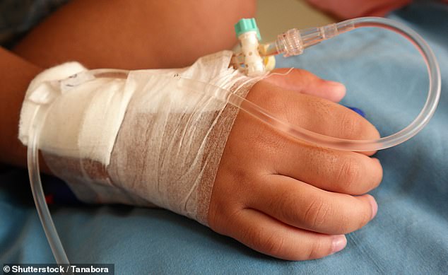 A baby boy was rushed to hospital after a strange hot liquid was poured over him (stock image)