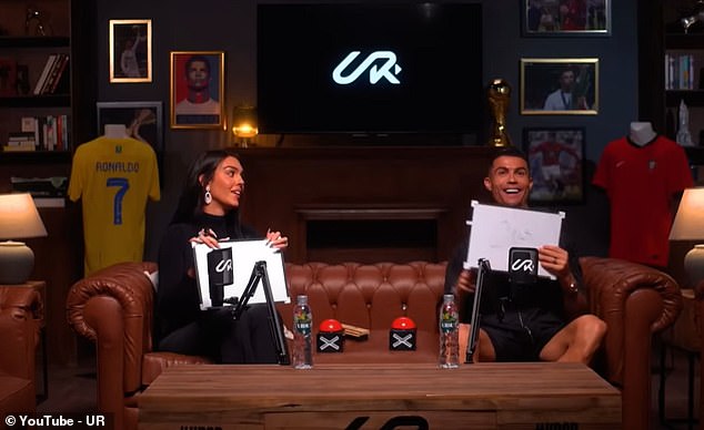 Cristiano Ronaldo called Georgina Rodriguez his 'wife' in a new YouTube video