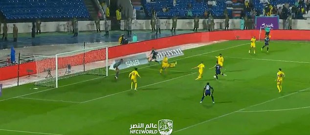 Despite scoring his first goal of the season for Al-Nassr in the semi-final of the Saudi Super Cup, it was his free-kick that was most memorable for the striker's supporters