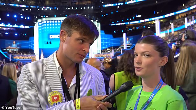 A prankster infiltrated the Democratic National Convention and elicited some shocking responses from attendees, including someone saying 