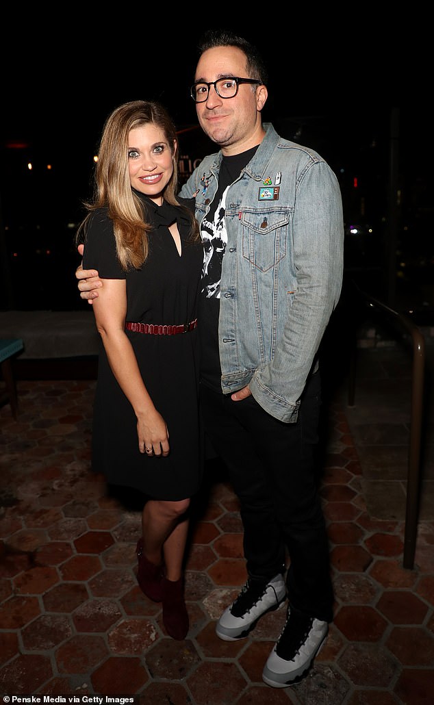 Danielle Fishel's husband Jensen Karp called his wife the 'strongest person' when he praised her for coming forward with her breast cancer diagnosis