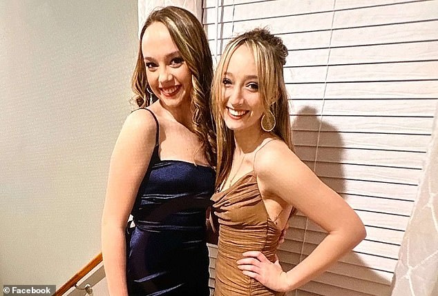 On Thursday night, Brian Trumble, 45, tragically discovered that his daughters Hailey, 19, and Shelby, 17, (pictured) died in a horrific car crash in upstate New York after tracking their cell phones