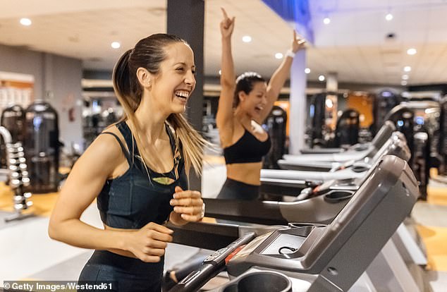 Researchers from Spain's National Research Centre suggest that it is 'possible to develop drugs for people who specifically need the benefits of exercise but are reluctant to do it' (stock photo)