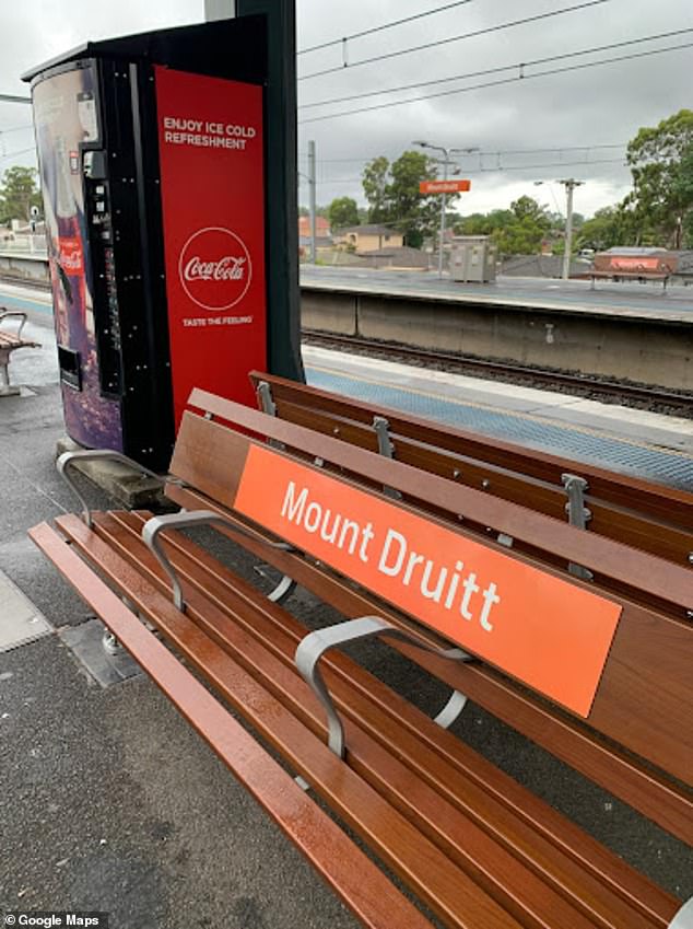 Malik Ahmad, 33, was reportedly refused bail on Wednesday after allegedly luring a 13-year-old boy from Mount Druitt train station (pictured) to a nearby park shortly after 1.15am last Thursday.