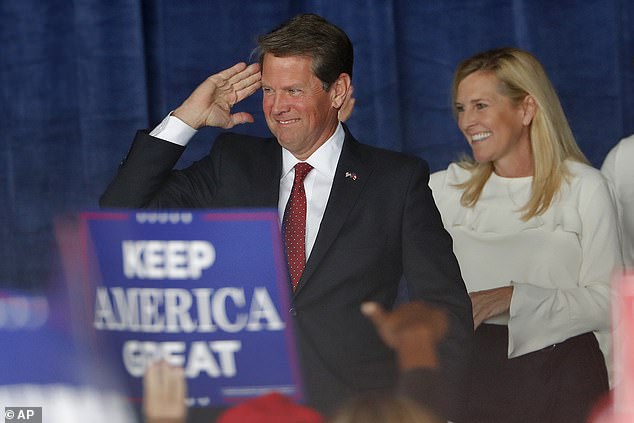 Trump went after Kemp's wife and Georgia First Lady Marty Kemp