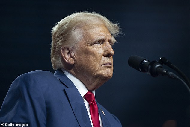 Donald Trump claims he didn't call Fox News on Thursday after Kamala Harris' speech at the Democratic National Convention. He called himself the 'Ratings Machine' and said: 'I don't have to call to be on TV or anything'