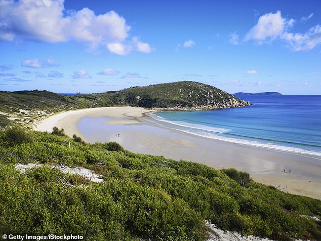 The epicenter of the earthquake was at Sandy Point, near Wilson's Promontory National Park (above)