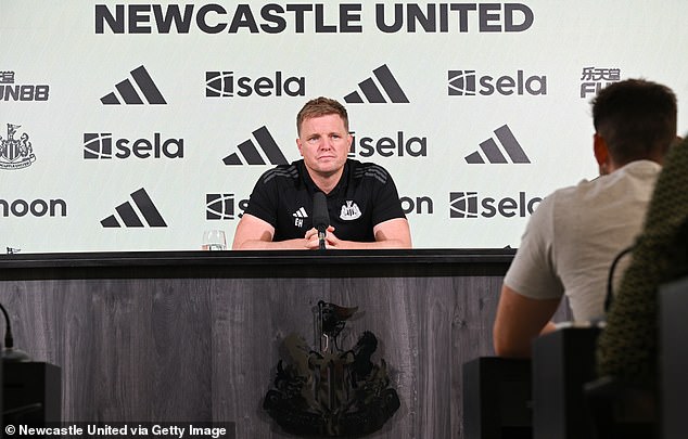 Eddie Howe has admitted Newcastle 'haven't had the transfer window we wanted' after failing to sign centre-back Marc Guehi