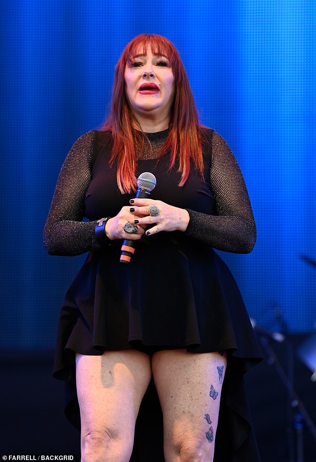 Eighties pop sensation Tiffany Darwish was almost unrecognisable as she headlined Rewind Festival North in Cheshire last weekend