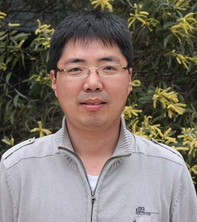 Associate Professor Yun Wang (pictured) arrived home on Tuesday night to find his daughter apparently murdered. Daily Mail Australia can reveal he was wearing a blue forensic suit and helped police piece together what allegedly happened, just hours after her tragic death