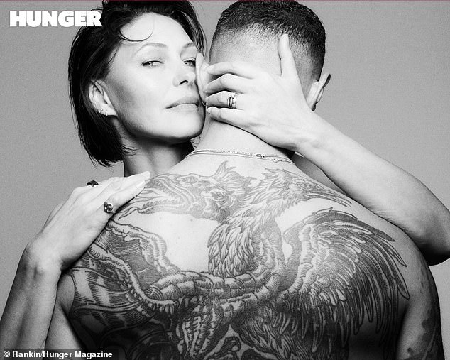 Emma and Matt Willis stripped down and shared a passionate kiss for a VERY spicy new photoshoot for Hunger magazine