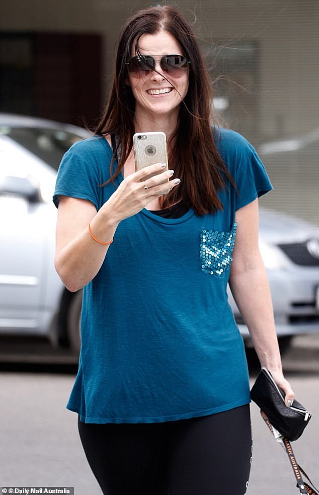 Amber Harrison (pictured) was surprised that her interview with Louise Milligan for Four Corners was not televised