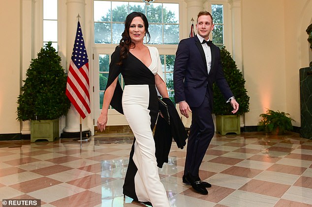 Miller previously dated former White House Press Secretary Stephanie Grisham. Their relationship ended in 2020