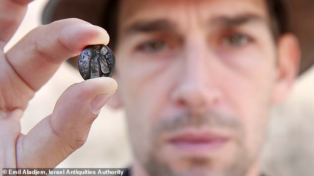 The seal, which is about the size of a dime, contains inscriptions that prove that a multinational culture prevailed in ancient Jerusalem, as described in the Bible.