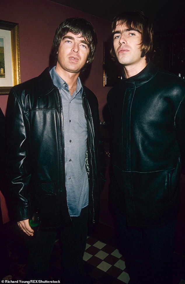 Oasis celebrated the 30th anniversary of Definitely Maybe on Wednesday with the release of a rare alternative version of Liam Gallagher's Sad Song (Noel and Liam Gallagher in 1998)