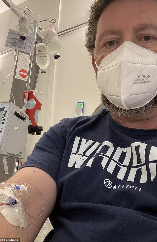 Chris Nemeth suffered from chronic inflammatory demyelinating polyneuropathy (CIPD), a form of Guillain-Barré syndrome after the AstraZeneca vaccine and requires an intravenous immunoglobulin infusion every three weeks