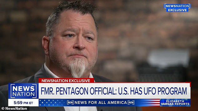 “We are not alone,” former Pentagon official Luis Elizondo (pictured) told Australian investigative journalist Ross Coulthart in a preview of an upcoming special on TC channel NewsNation. “It’s a simple fact,” he added. “The U.S. government has been aware of that fact for decades.”