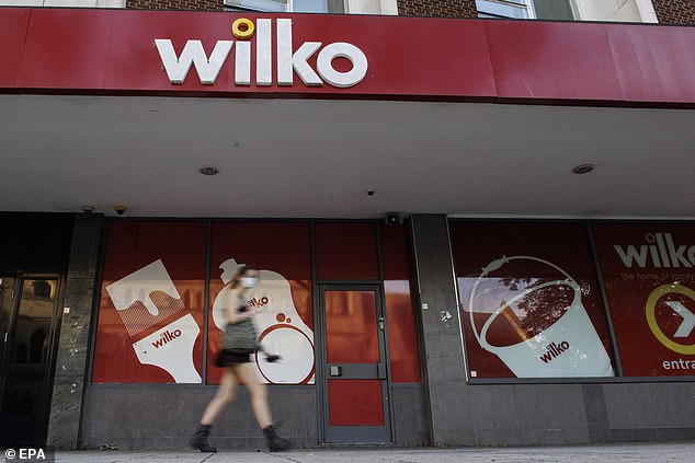 Collapse: Discount chain Wilko went bankrupt a year ago, with the loss of 12,500 jobs and the closure of 398 stores