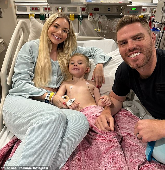 Freddie Freeman's son Max, 3, is 'miraculously' home after eight days in hospital