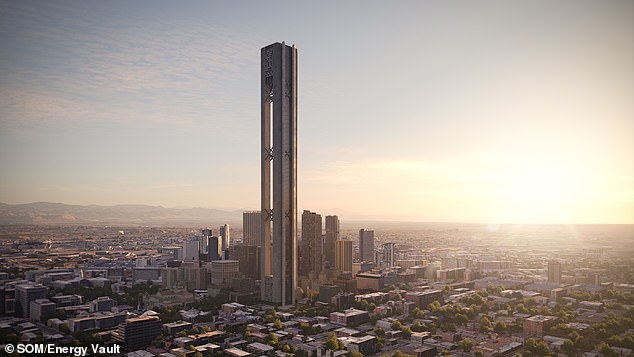 The supertower would reach an incredible height of 3,300ft - making it three times the size of The Shard - and would house residents and have commercial space