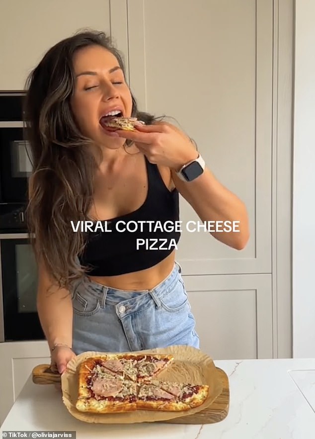 Olivia Jarvis from the UK even used cottage cheese as a base for her pizza, saying it added protein to one of her favourite treats